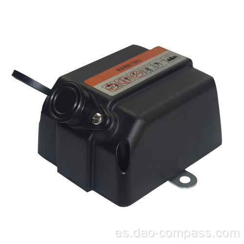 Mini cabrestante eléctrico del atv de la cuerda de 6000lbs 12v